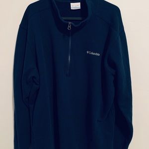 Columbia 3/4 zipper sweater